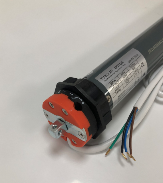Tubular Motor for Roller Shutter and windows in Standard and with Manual Operated Model