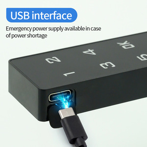 Đen cảm ứng kỹ thuật số <span class=keywords><strong>b</strong></span>àn phím Keyless mật khẩu khóa cho phòng tập thể dục Locker cửa ra vào - Product Image 5