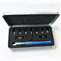 Kit de Calibración RF Zeenko ZKBC08S1, Adaptador de Carga Abierta/Corta con Llave Dinamométrica SMA de 0.9Nm y 8mm para Analizador de Redes Vectoriales