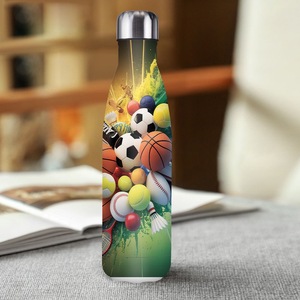 Borraccia Termica 2026 da 500ml (17oz) in Acciaio Inossidabile a Doppia Parete, Riutilizzabile, per Sport, a Forma di Pallone da Calcio, Isolamento Sottovuoto, Mantiene Caldo/Freddo 12-24h, Ideale per Cola - Vendita all'Ingrosso - Product Image 5