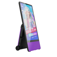 MWE Pantalla LCD de Quiosco de Señalización Digital para Exteriores, Resistente al Agua, Portátil, de 2500 Nits, Disponible en Varios Colores, de 43 Pulgadas