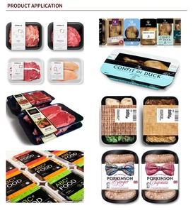 Bandeja de Plástico Transparente Negra para Alimentos de Supermercado, Bandeja MAP de 20*14*5cm, Gran Oferta, en Existencia para Envasado de Frutas y Carne para Llevar - Product Image 5