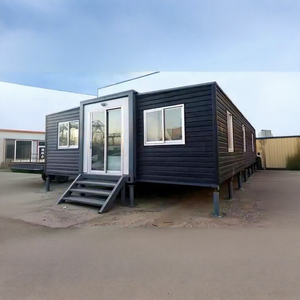 Lüks 40ft Modüler Çelik Konteyner Ev Endüstriyel Kolay Kurulum Genişletilebilir Prefabrik Daire Ofis 2 Yatak Odalı - Product Image 2