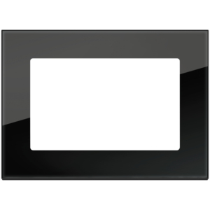Panneau de verre décoratif Black Diamond Plate 10 pouces 40,5x30x7 pouces - Product Image 1