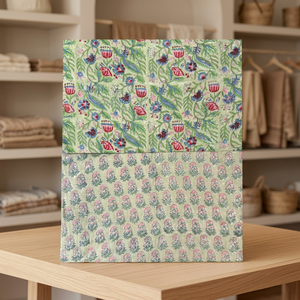 Wholesale Premium Quality Water Resistant Knitted Cotton Fabric Floral Medium Weight Yard Garment Home Textile Bag Cover Girls - Product Image 3