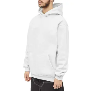 Boş svetşört dize olmadan % 100% pamuk düz hiçbir dizeleri fransız Terry Hoodie