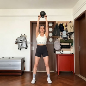 <span class=keywords><strong>Kettlebell</strong></span> souple conçue pour les femmes, idéale pour le fitness à domicile, l'entraînement de force des squats, le levage des hanches et le remodelage des fessiers, équipement d'entraînement corporel quotidien. - Product Image 5