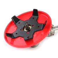 Tête de coupe multifonctionnelle pour débroussailleuse et tondeuse à gazon, lame double usage, accessoires pour outils de coupe d'herbe, bricolage