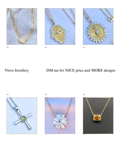 Collier avec chaîne cubaine personnalisée en or 14 carats avec diamants, cadeau personnalisé pour homme et femme, anniversaire, chaîne - Product Image 6