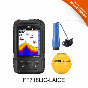 Lucky FF718LIC-LAIce 2.8inch GPS and Fish Finder <strong>Echo</strong> Sounder Kapal <strong>Echo</strong> Sounder for Fishing Portable Ice Fishing Sensor - Product Image 1