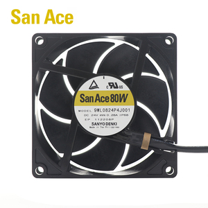 พัดลมระบายความร้อนแบบแกน SANYO DENKI San Ace รุ่น 9WL0824P4J001 ขนาด 80*80*25 มม. 24V DC 6.72W 0.28A 73.0CFM 74000rpm สำหรับเซิร์ฟเวอร์และอุปกรณ์โทรคมนาคม - Product Image 1