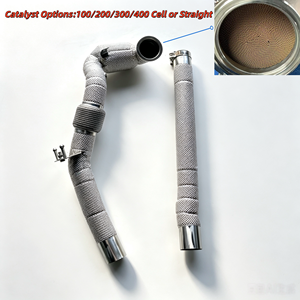 Pour Audi <span class=keywords><strong>S3</strong></span> 8V 2.0T Airon ODM – Système d'échappement haute performance avec catalyseur et downpipe à haut débit, fixation directe, en stock - Product Image 1
