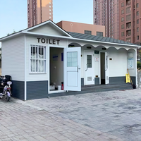 Toilettes portables de luxe écologiques en tôle galvanisée, légères, à installation au sol pour parcs écologiques et appartements