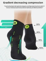 Chaussettes de compression de cheville ZZCOMPRESSION pour la course à pied, le saut à la corde et l'entraînement musculaire - Fournisseur ODM
