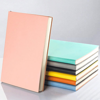 Cuaderno Profesional de Negocios A5, 100 Hojas, Diario con Líneas Horizontales, Tapa Dura de PU, Cosido con Hilo, Bloc de Notas de Regalo