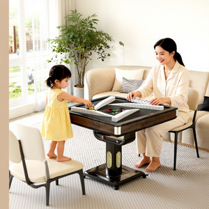 High End Automatic <b>Roller</b> Mahjong Table Metal Machine for Home and Club Space Saving Design Ultra Thin Body and Integrated Legs - Product Image 2