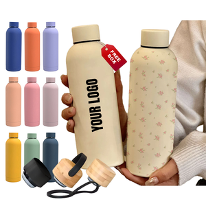 Nice Custom Print Logo Vacuum Insulated Kids School Water Bottle Stainless Steel <strong>Flask</strong> <strong>for</strong> <strong>Hot</strong> Water with Handle in Bulk - Product Image 1