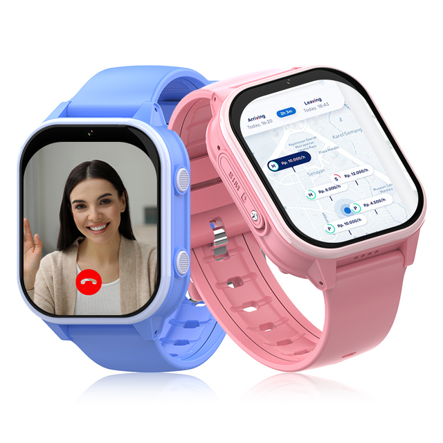 Hot Selling VDF89 Kids Smart Watch With 4G WiFi GPS LBS Tracker Camera Video Call SOS IP67 Waterproof Touch Screen App Control