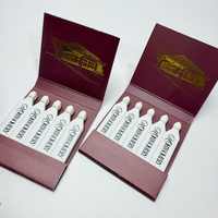 Artistic Creativity Matches Book Style Square Durable Eco-Friendly Safety Printing Logo Personalized Matchbook Matches Wholesale