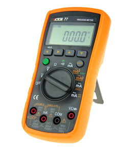 Calibrador de Procesos VC77, Salida Analógica 0-20mA, Fuente de Bucle Analógico, Multímetro Digital DMM 2 en 1 - Product Image 1