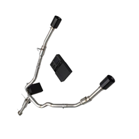 Système d'échappement Valvetronic Catback pour Ford Duff F-150 5.0L 2015-2023, silencieux en acier inoxydable, échappement de performance, amélioration des performances