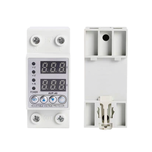 ระบบไฟฟ้ากระแสสลับเฟสเดียว 12~230V ปรับแรงดันได้ 40/63/80A รีเลย์ OUPA AVP ป้องกันแรงดันตก พร้อมไฟ LED 50Hz ทองแดง PC - Product Image 5
