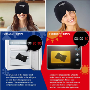 Nuevos Productos 2026 Gorra Refrigerante de Gel Sólido Reutilizable Ice Silk 360 °   Alivio del Dolor y <span class=keywords><strong>la</strong></span> <span class=keywords><strong>Migraña</strong></span>, Compresa Fría Lavable <span class=keywords><strong>para</strong></span> <span class=keywords><strong>la</strong></span> Fatiga - Product Image 3