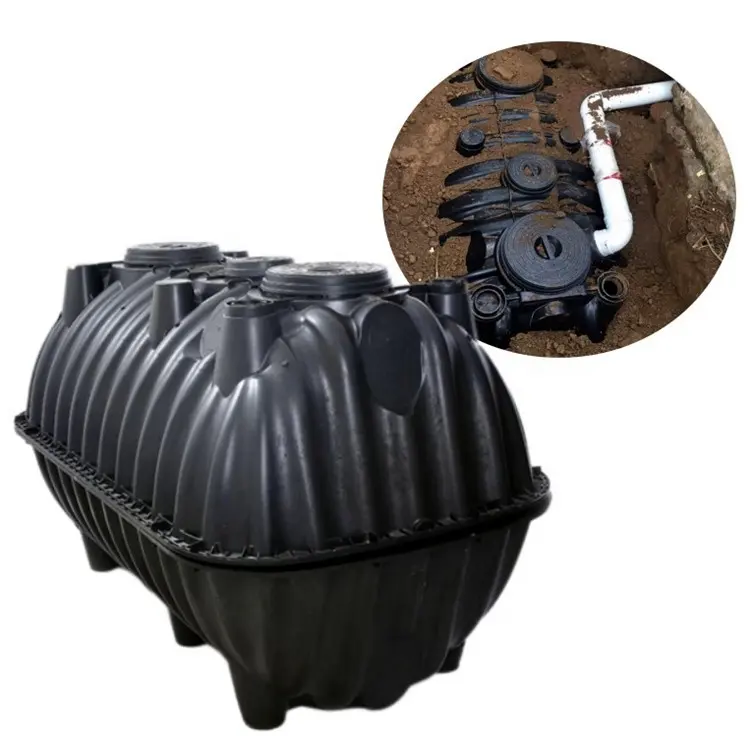 Factory Direct Sales Bio Digester Tank Square Septic Tank With Manhole Cover