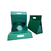 Boîte d'emballage triangulaire personnalisée portable de qualité supérieure Caja Rreloj boîte cadeau créative magnétique pliable avec logo personnalisé