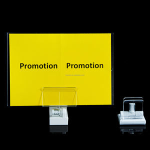 Soporte magnético de plástico Hookei para etiquetas de precio con pinza de PVC - Product Image 3