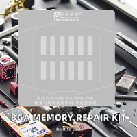 Kit de plateforme de rebillage BGA Amaoe avec pochoirs en maille d'acier pour mémoire informatique DDR5/DDR6/BGA170/BGA180 800W