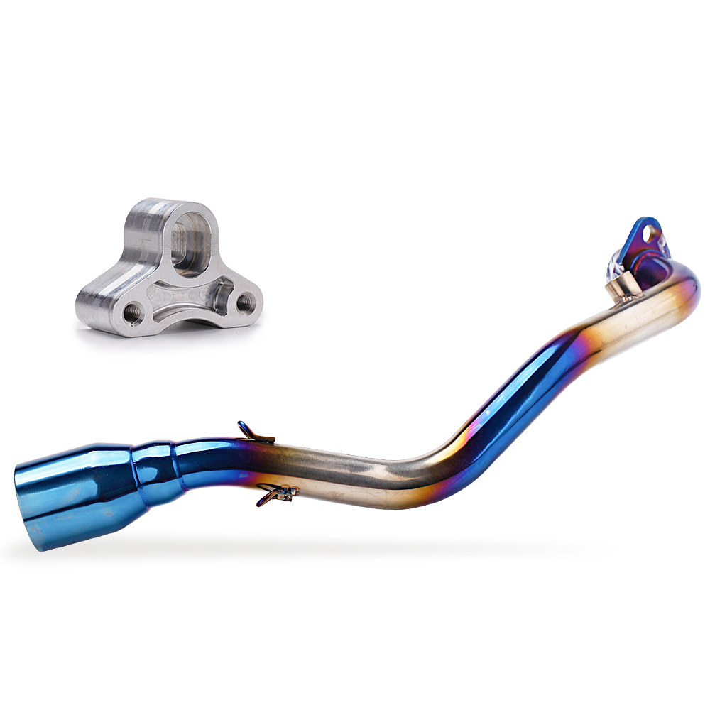 Kit Repose-pieds NICECNC Pour YAMAHA YW125/BWS125/ZUMA125 (2016-2021), Noir