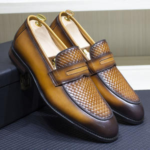 Zapatos de Cuero de Negocios de Moda para Hombre de Alta Calidad en Oferta, Zapatos de Cuero Genuino con Suela Gruesa - Product Image 3