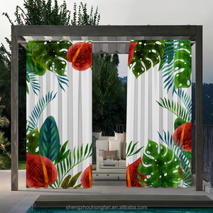 <span class=keywords><strong>Tende</strong></span> Semi-Oscuranti con Motivo Foglie Tropicali, <span class=keywords><strong>Tende</strong></span> Termoisolanti con Foglie di Palma Monstera Verdi, Drappeggi <span class=keywords><strong>per</strong></span> Finestre con Piante Botaniche - Product Image 1