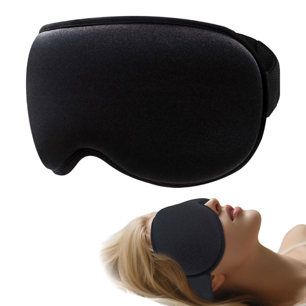 3D Cooling Gel <strong>Sleep</strong> Mask with Hot/Cold Therapy & Light Blocking for Eye Puffiness Dark Circles & Dry Eyes