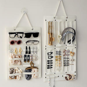 ที่เก็บของติดผนัง Cotton Road สำหรับกิ๊บติดผม แว่นตา และเครื่องประดับ แบบไม่ต้องเจาะผนัง ดีไซน์ทรงสี่เหลี่ยม - Product Image 4