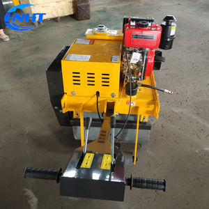 Rodillo Vibratorio de 310 kg con Motor, Bomba de Engranajes, Transmisión Hidráulica a Gasolina y Diésel, Rodillo de un Solo Tambor - Product Image 3