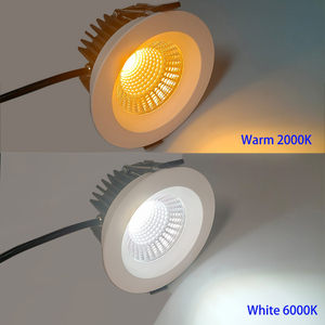 12W Cri95 24V Loxone Dali Knx Smart Home Lámpara empotrada Interior Impermeable Ip65 Led Downlight 2700K 6500K Tunable White Down Light - Product Image 2