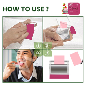 Top bán Vitamin D3 <span class=keywords><strong>K2</strong></span> hòa tan Dải Kẹo vitamin D3 <span class=keywords><strong>K2</strong></span> bổ sung sức khỏe miễn dịch Vitamin D3 <span class=keywords><strong>K2</strong></span> Miệng dải - Product Image 4