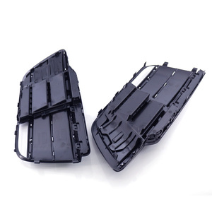 Marcos de luces antiniebla Audi Q5 Q5L S-Line, panel de rejilla inferior, clip de plástico negro, 2018-2022 - Product Image 4