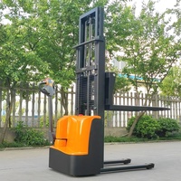 Empileur électrique de palette de marche de 1.5 tonnes avec le mât de 2 étapes