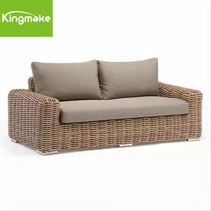 Nhà Máy Trực Tiếp Kích Thước Nhỏ 4 Pcs <span class=keywords><strong>Patio</strong></span> Đồ Nội Thất Thiết Lập Cổ Điển Ngoài Trời Vườn Đơn Giản Mây Sofa Bộ - Product Image 3