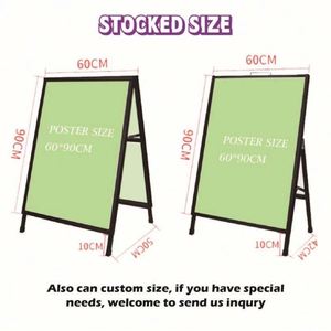 Compact Foldable Wind Resistant 23x29 Poster Frame for Snack Shop Sidewall Daily Menu Display Holder - Product Image 4