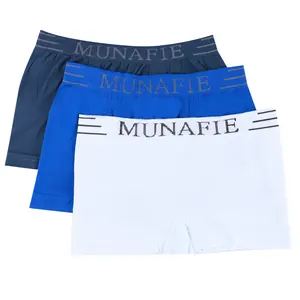 Oem Ademend Naadloze Witte Boxers Voor Mannen Ondergoed Boxer Shorts Slipje Mix Size Kleuren Merk Uokin Slips Op Voorraad