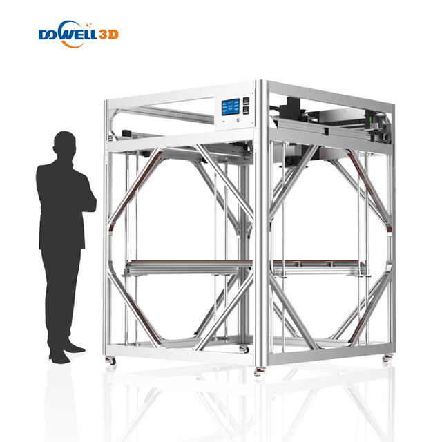 Printer 3D Big Large Size 1200*2000*1200mm Industrial Pellet 3d Printer Dowell Auto Feeding Granule Stampante 3d Machine