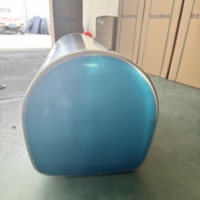 Pièces de rechange pour camions lourds personnalisés Type D 110L 200L 300L 400L 500L 600L Réservoir de carburant diesel en alliage d'aluminium Réservoir de stockage de pétrole