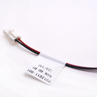 Konektor MX1.25 2 Pin Tahan Air untuk Kabel Harness Otomotif, Perakitan Kabel Saklar Tombol Berulir Bulat Kustom OEM