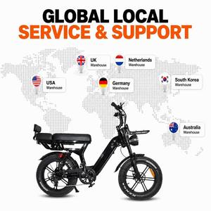จักรยานไฟฟ้า VOMO X70 Lady E-Bike สำหรับขี่ออฟโรด แบบไฮบริด จักรยานเสือภูเขาไฟฟ้า ขนาด 20 นิ้ว แบตเตอรี่ลิเธียม คลังสินค้า EU Fatbike X70 จักรยานไฟฟ้าสำหรับถนน - Product Image 2