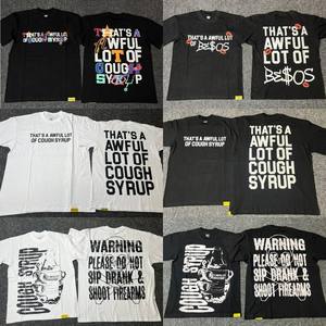 T-shirt da uomo di alta qualità con grafica anime <span class=keywords><strong>e</strong></span> design 'That's a Awful Lot of Cough Syrup' - Product Image 3