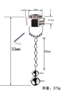Металлические кольца на пенис, секс-игрушки для геев, мужское металлическое энергетическое кольцо на пенис, сексуальный вибрирующий большой пенис, Мужской пенис - Product Image 3